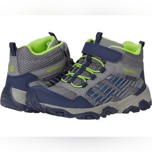 Merrell Kids Moab Voyager, 2.5M Blue/Green